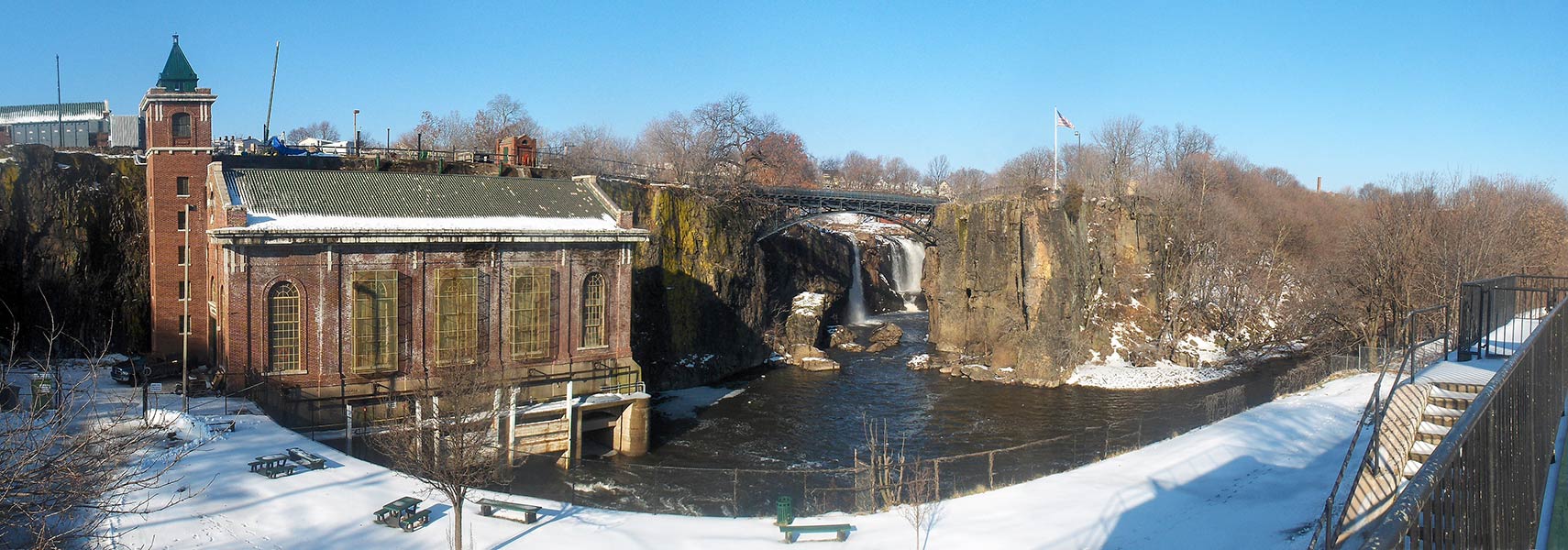 Great Falls of the Passaic River in Paterson, New Jersey