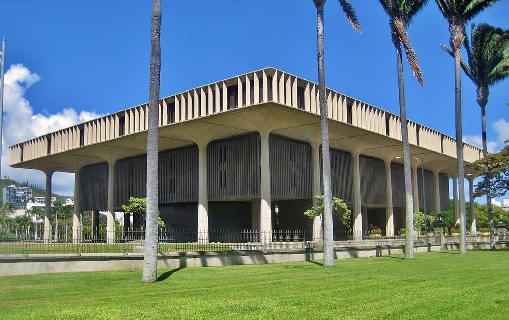 Hawaii State Capitol, Honolulu, Oahu