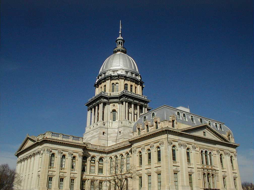 Illinois Capitol building in Springfield