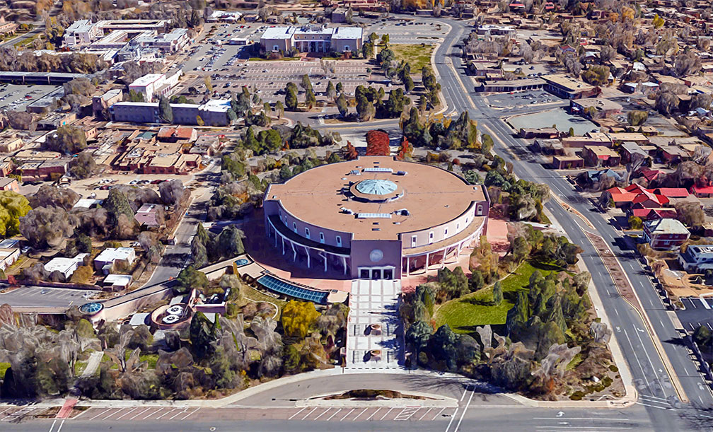 The Roundhouse – New Mexico State Capitol in Santa Fe