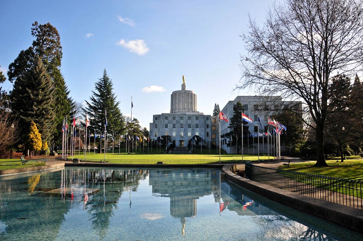 Oregon State Capitol in Salem
