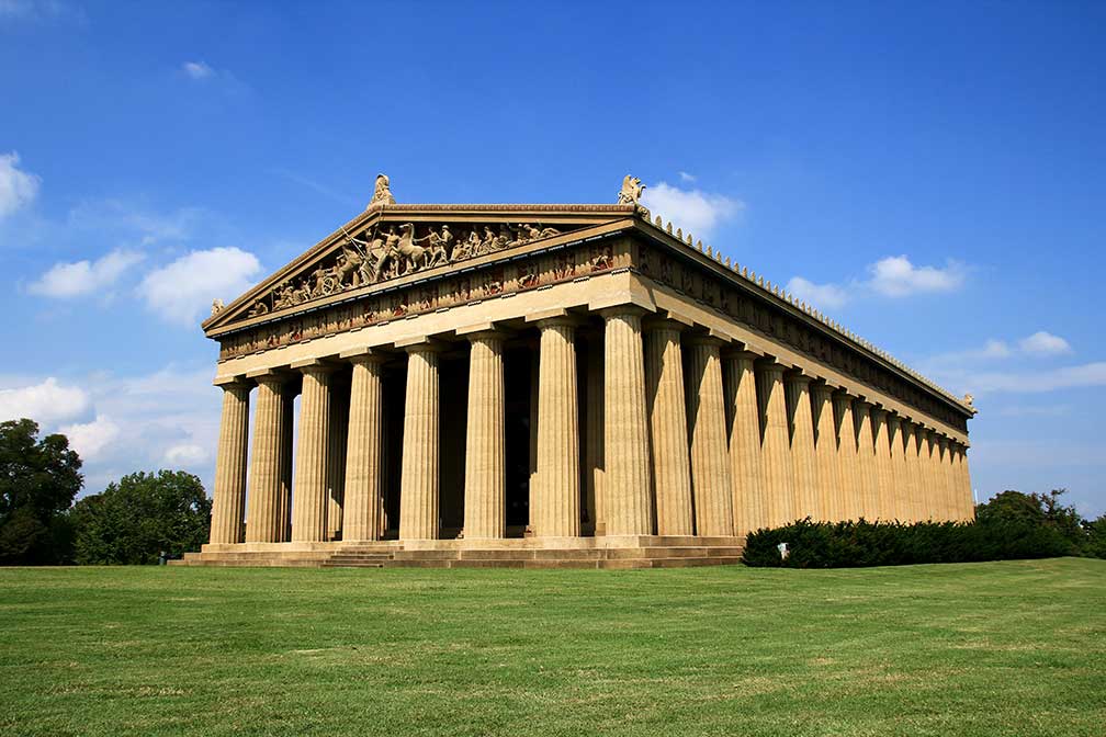 The Parthenon in Nashville, Tennessee