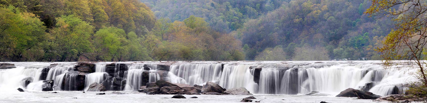 New River Sandstone Falls in Summers County, West Virginia