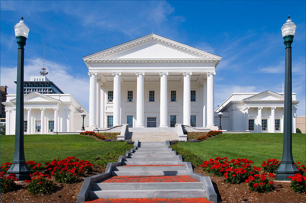 State Capitol of the Commonwealth of Virginia in Richmond