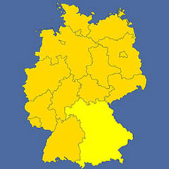 where in Germany is Bavaria?