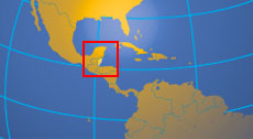 Location map of Belize. Where in Central America is Belize?