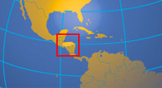 Location map of Honduras. Where in Central America is Honduras?