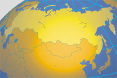 Location map of Russia. Where in the world is Russia