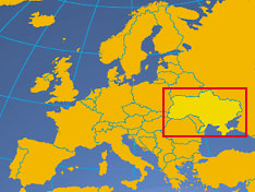 Location map of Ukraine. Where in the world is Ukraine?